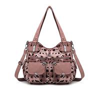 Angel Kiss - 5739-1 Donna, (Pink - Leopard), Large