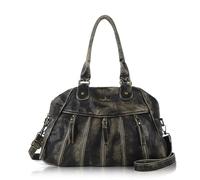 Angel Kiss Borse da donna alla moda morbide borse a tracolla e borse Hobo Bags, Nero e grigio.