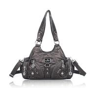 Angel Kiss Borse da donna piccole borse a tracolla Hobo in pelle Vagen multi-tasca tote bag con cerniera