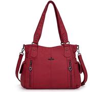 Angel Kiss1193 - alla moda, Versatile, stile semplice europeo e americano donna, rosso (Sandali Adventure Seeker, punta chiusa - T - Bambini), X-Large