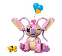 LEGO | Disney Angel - Lilo & Stitch Giocattolo da Costruire - Personaggio in Mattoncini con 3 Palloncini a Cuore e Farfalla - Regalo per Bambine, Bambini da 9 Anni e Adulti Fan della Serie TV - 43257