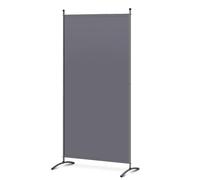 Angel Living Paraventi a 1 Pannelli, Elegante Decorazione, Divisorio Pieghevole, Divisorio, 80X180 cm (Grigio)