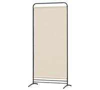 Angel Living Paravento con un Pannello, Decorazione Elegante, Separatore di Ambienti, Divisorio per Camere, 80 x 180 cm (Beige)
