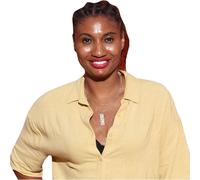 Angel Mccoughtry (Yellow Dress) Half Body Buddy Cutout