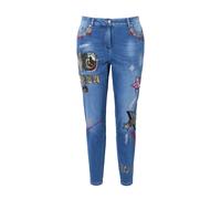 Angel of Style donna taglie forti jeans slim fit vestibilità comoda toppe