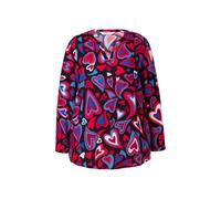 Angel of Style donna taglie forti tunica fantasia cuore tunica scollo