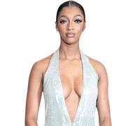 Angel Reese (Feathers) Half Body Buddy Cutout