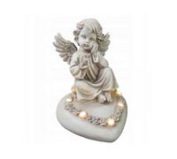 Angel Shine Angel Led Big Heart Figure