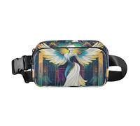 Angel Tarot - Marsupio alla moda per donne e uomini, impermeabile, con tracolla regolabile, per allenamento, corsa, escursionismo