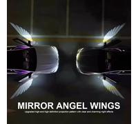 Angel Wing Carpet Projection Light Universal LED Decoration Light Welcome Light proiezione esterna specchietto retrovisore ali d'angelo