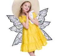 Angel Wing Glitter - Set Wing Costume, Fairy Star | Elfwings Girls Cladding, Party Cosplay per 9 fasce d'età