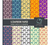 Angel Wing Pattern Scrapbook Paper: Pattern Scrap Paper for Scrapbooking, DIY Projects, Arts and Crafts, Junk Journals, Card Making | 30 One-Sided Sheet | 8.5&quot; x 8.5&quot;