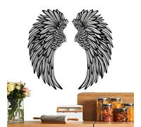 Angel Wings for Wall - Angel Wings Metal Wall Scultura, elegante design celeste per interni/esterni, camera da letto, studio, uffici, decorazioni squisite