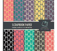 Angel Wings Pattern Scrapbook Paper: Pattern Scrap Paper for Scrapbooking, DIY Projects, Arts and Crafts, Junk Journals, Card Making | 30 One-Sided Sheet | 8.5&quot; x 8.5&quot;