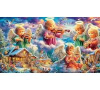 Angel wings Puzzle 1000 pezzi per adulti - Gioco per la famiglia divertente Sfida educativa difficile 38x52/1000pcs