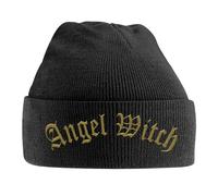 ANGEL WITCH GOLD LOGO (EMBROIDERED) Ufficiale Berretti in maglia