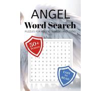 Angel Word Search Puzzle Book: Word Searches with Easy to Read Print about Angels, Celestials and More | 6x9 inches, 110 pages | 50+ Puzzles ... Gift for Vacations, Holidays and Free Times