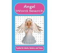 Angel Word Search: Word searches with easy to read print about angels, Jesus, beauty, and more