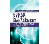 Angela Baron Michael Armstrong Human Capital Management (Tascabile)