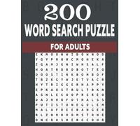 Angela Booth 200 word search puzzle for adults (Tascabile)