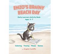 Angela Cunliffe Enzo's Brainy Beach Day Early Learners Activity Book (Tascabile)