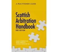 Angela Grahame Peter Foreman David R. Par Scottish Arbitration Hand (Tascabile)