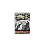Angela Harding: Fair Isle Puffins (Spiral Bound Pocket Notebook)
