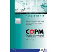 Angela Harth He COPM 5th Edition Revised: Canadian Occupational Perf (Tascabile)