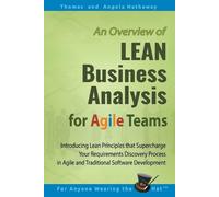 Angela Hathaway Thomas Hathawa LEAN Business Analysis for Agile Team (Tascabile)