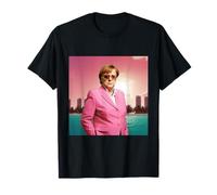 Angela Merkel indossa abito rosa a Miami, Arte digitale Maglietta