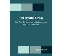 Angela Stinson Anxiety and Stress (Tascabile)