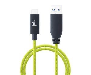 Angelbird Cavo flessibile solido da USB-A a C 3.2 Lime 32 cm / 1 ft