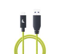 Angelbird USB-A to C 3.2 Solid Flex™ Cable Lime 32 cm / 1 ft