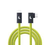 Angelbird USB-C 3.2 Solid Flex™ Tether Cable Right-Angle Lime 4,5 m / 14.8 ft