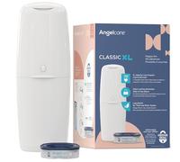 Angelcare Poubelle à Couches Classic XL avec Recharge Octogonale Anti-Odeur Haute Capacité (1 Mois - 190 Couches Taille 0)