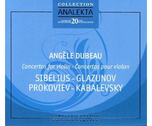 ANGELE DUBEAU Violinkonzerte (CD)