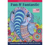 Angelea Van Dam Hello Angel Fun & Fantastic Animals Adult Coloring C (Tascabile)
