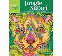 Angelea Van Dam Hello Angel Jungle Safari Coloring Collection (Tascabile)