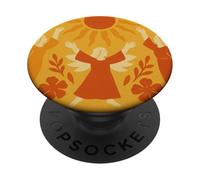 angeli che ricevono le benedizioni del sole PopSockets PopGrip Adesivo
