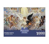 Angeli e demoni Puzzle in Legno Impermeabile DIY Puzzles Da 1000 Pezzi Regali Per Adulti Colorati Per Decorazioni Domestiche