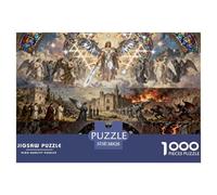 Angeli e demoni Puzzle in Legno Impermeabile Puzzles Da 1000 Pezzi Per Adulti Sfidanti E Rompicapo Giochi Di Puzzle Impegnativi