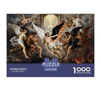 Angeli e demoni Puzzle in Legno Impermeabile Puzzles Da 1000 Pezzi Regali Per Adulti Divertenti Giochi Educativi
