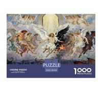 Angeli e demoni Puzzle in Legno Impermeabile Puzzles Da 1000 Pezzi Regali Per Adulti Sfidanti E Rompicapo Giochi Di Impegnativi
