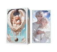 Angeli Oracle Cards con Libro Guida Angelo Collezionabile Giochi Divinatori | Set Mazzo Tarocchi 78 Pezzi per Principianti Donne Uomini Meditazione Viaggi Campeggio Festa
