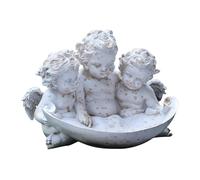 Angeli - Statua da giardino per paesaggi a bordo piscina, mangiatoia per uccelli