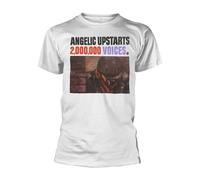ANGELIC UPSTARTS - 2,000,000 VOICES WHITE T-Shirt Medium