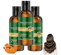 Angelica And Ginger Oil Hair, Naturale per Capelli, Olio Essenziale, Ripara i Capelli Danneggiati, Rinforza le Radici, Nutre le Radici, Capelli Più Forti, Più Spessi, Più Lunghi (3Pezzo)