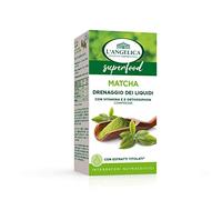 L'Angelica, Matcha, Integratore Drenante, Favorisce il Drenaggio dei Liquidi Corporei, Senza Lattosio, Senza Glutine, Vegan, Formato: 60 Compresse