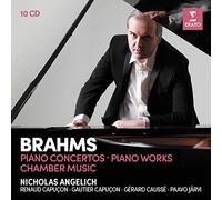 Johannes Brahms – Concerti, Opere per pianoforte & Musica da camera – Box 10 CD