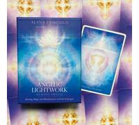 Angelico Lightwork Curative Oracolo Magia Carte Deck Blu Angelo Alana Fairchild